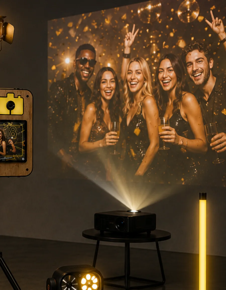 Diffusion live de photos pendant une soirée